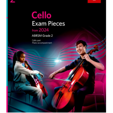 Cello Exam Pieces from 2024, ABRSM Grade 2, Cello Part & Piano Accompaniment