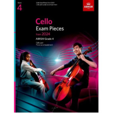 Cello Exam Pieces from 2024, ABRSM Grade 4, Cello Part & Piano Accompaniment