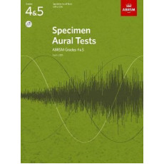 Specimen Aural Tests, Grades 4 & 5 with 2 CDs from 2011