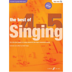 THE BEST OF SINGING 4-5 (HIGH VOICE)