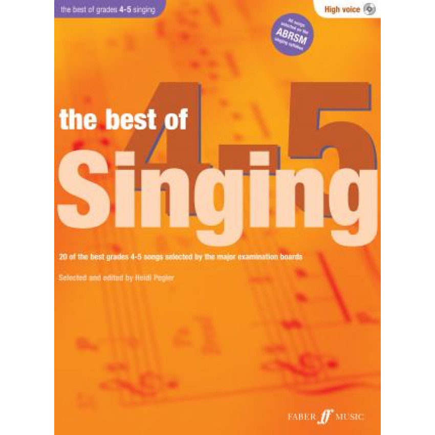 THE BEST OF SINGING 4-5 (HIGH VOICE)