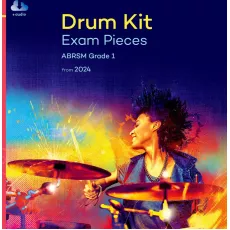 ABRSM Drum Kit Exam Pieces Grade 1 from 2024 (w/ Audio)