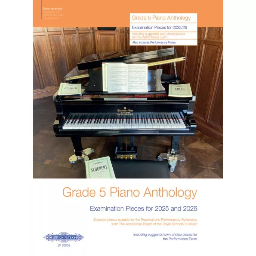 Grade 5 Piano Anthology Examination Pieces for 2025 and 2026