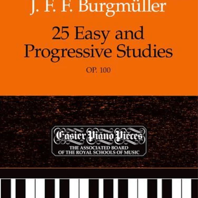 (#109) Burgmuller 25 Easy and Progressive Studies, Op. 100