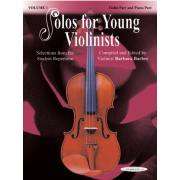 (#212) Solos for Young Violinists Violin Part and Piano Acc., Volume 1