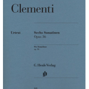 (#112) Muzio Clementi Six Piano Sonatinas op. 36 HN848