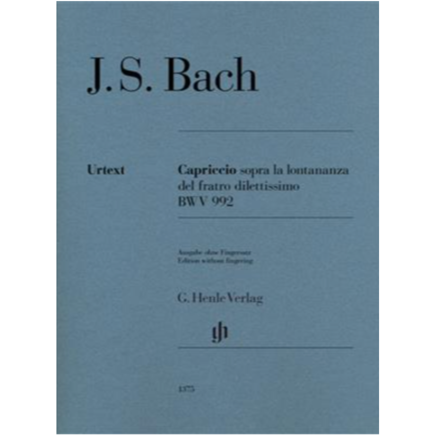 J.S. Bach Capriccio Sopra La Lontananza HN1375