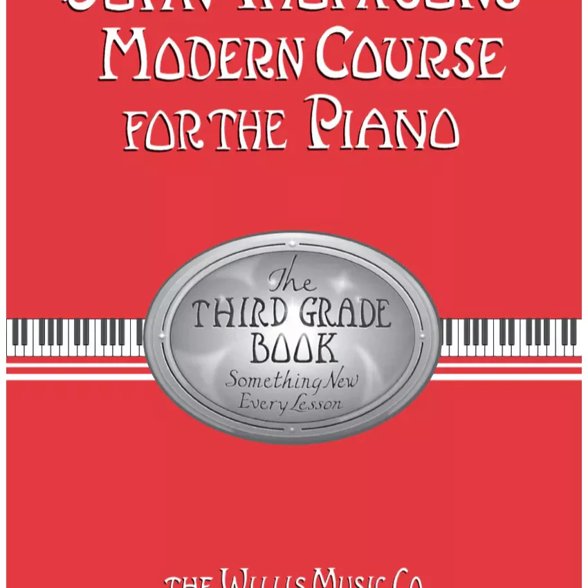 JOHN THOMPSON'S MODERN COURSE FOR THE PIANO – THIRD GRADE (BOOK ONLY)