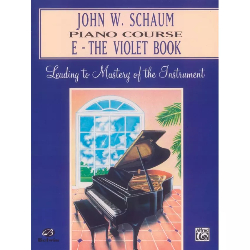 John W. Schaum Piano Course, E: The Violet Book