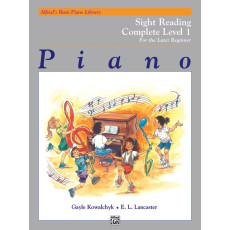 Alfred's Basic Piano Library: Sight Reading Book Complete Level 1 (1A/1B)