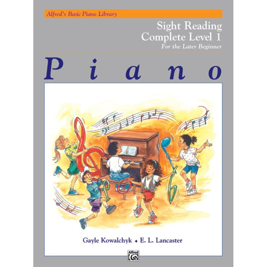 Alfred's Basic Piano Library: Sight Reading Book Complete Level 1 (1A/1B)