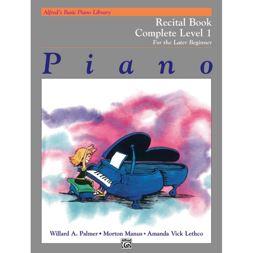 Alfred's Basic Piano Library: Recital Book Complete 1 (1A/1B)