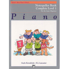 Alfred's Basic Piano Library Notespeller Book Complete 1 (1A1B) 