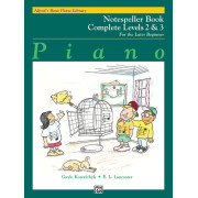 Alfred's Basic Piano Library Notespeller Book Complete 2 & 3 