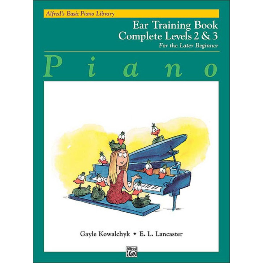 Alfred's Basic Piano Library: Ear Training Book Complete 2 & 3