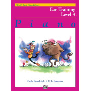 Alfred's Basic Piano Library: Ear Training Book 4