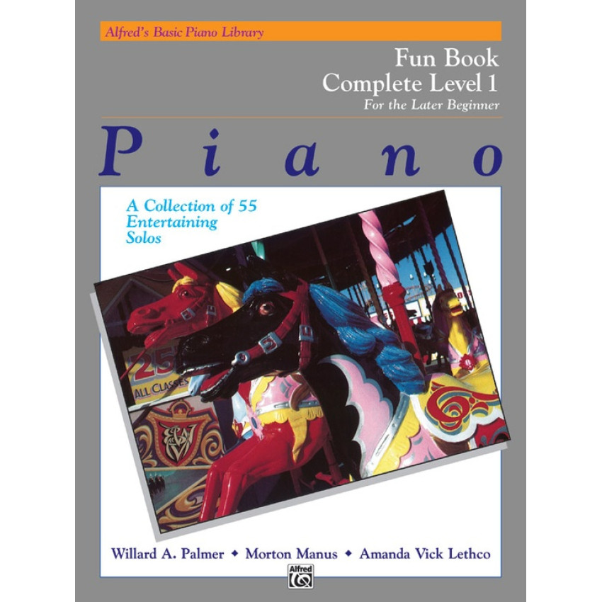 Alfred's Basic Piano Library Fun Book Complete 1 (1A1B) 