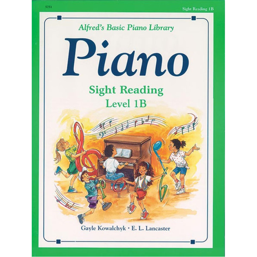 Alfred's Basic Piano Library: Sight Reading Book 1B