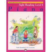 Alfred's Basic Piano Library: Sight Reading Book 4