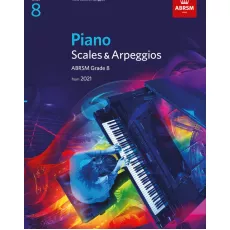 ABRSM Piano Scales & Arpeggios G8 (From 2021)