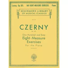 CZERNY 160 EIGHT-MEASURE EXERCISES, OP. 821