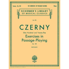 CZERNY 125 EXERCISES IN PASSAGE PLAYING, OP. 261