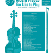 (#213) 37 Violin Pieces You Like to Play  (VIOLIN AND PIANO)